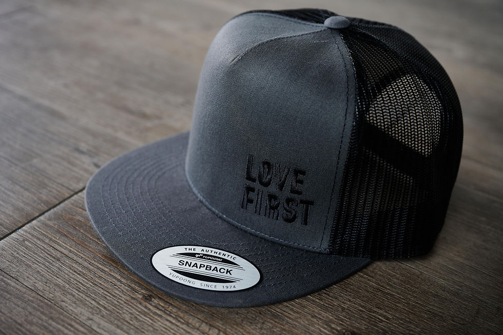 Thumbnail: Love First Snap Back Trucker