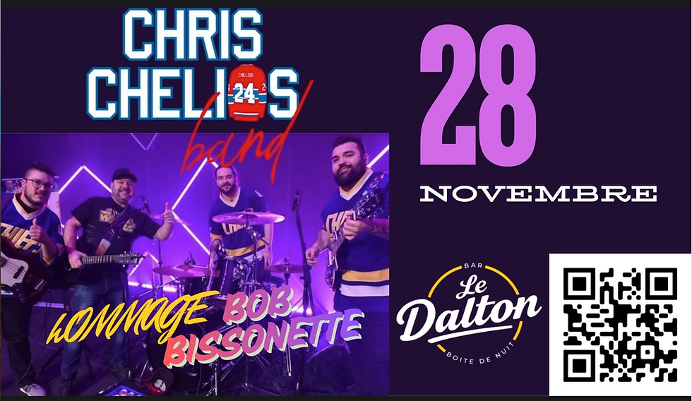 Hommage à Bob Bissonnette de Chris Chelios Band