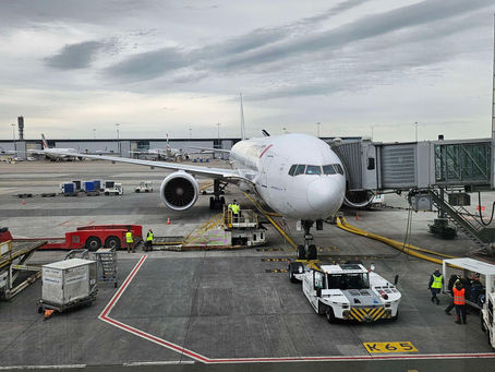 7 Avril départ pour le japon