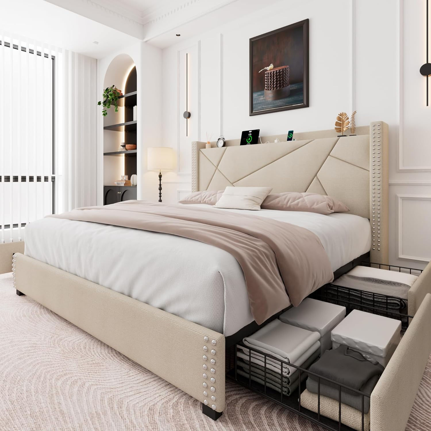 Feonase Queen Bed Frame