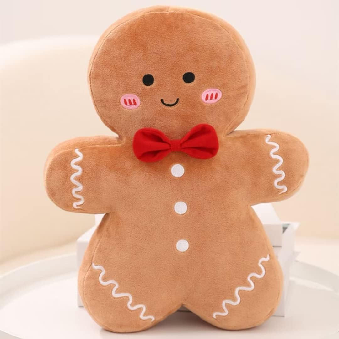 Christmas Gingerbread Man Pillow