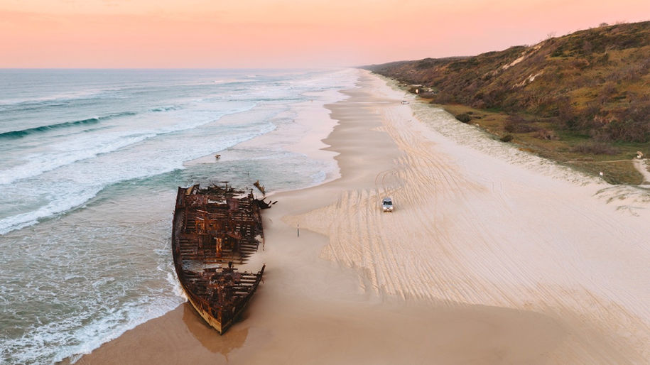 Fraser Island Tour 3 Days SS Maheno 