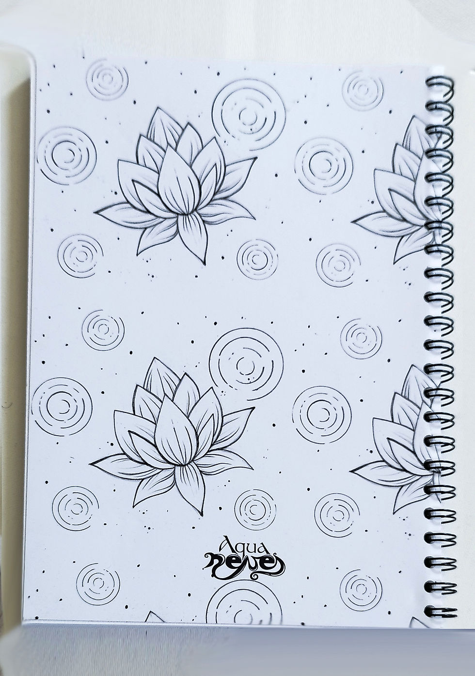 Miniature : Carnet de dessin " Le cours de L'eau" A4 300gr