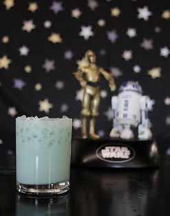 Star Wars blue milk cocktail