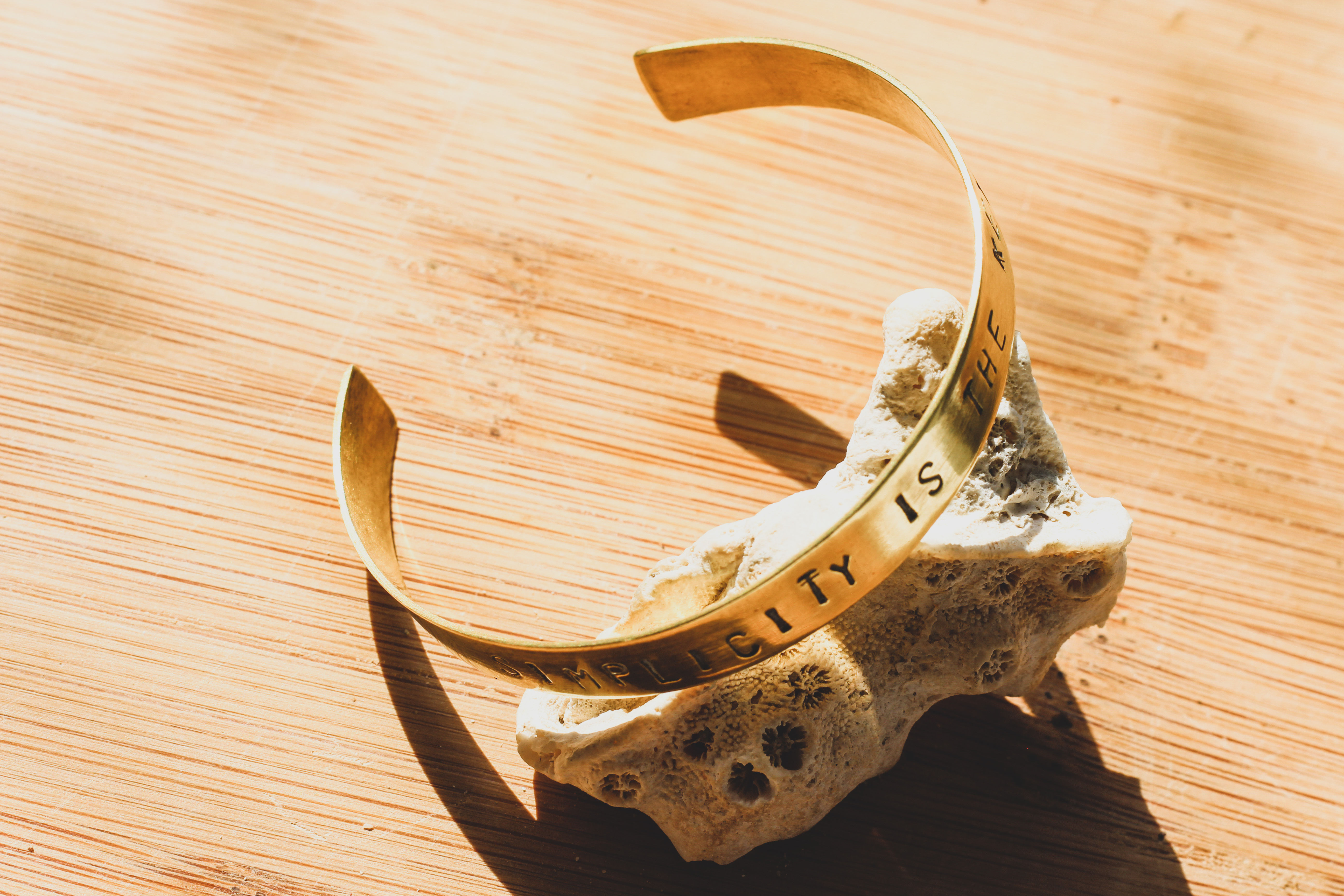 Bracelete Simplicity is the key