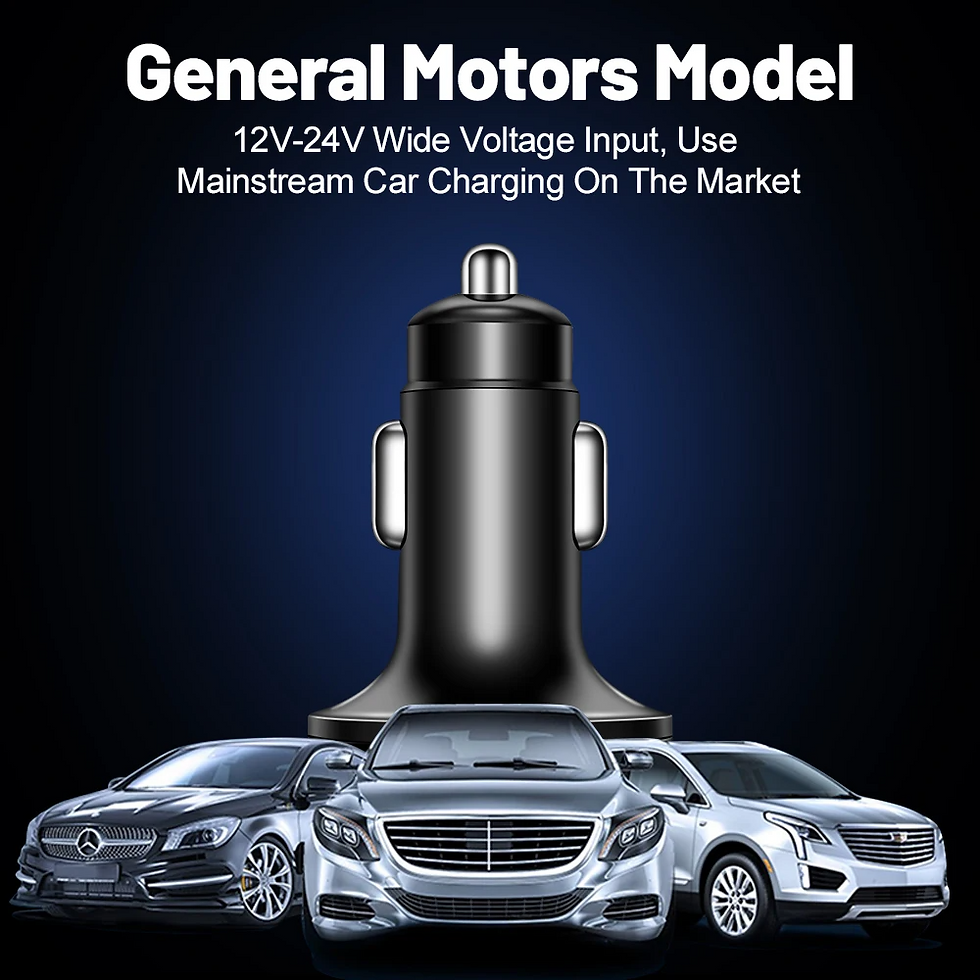 Thumbnail: 5 USB Port Super Fast Car Charger Adapter For iPhone Samsung Android Cell Phone