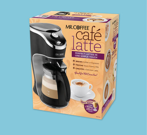 Mr. Coffee Cafe Latte Packaging
