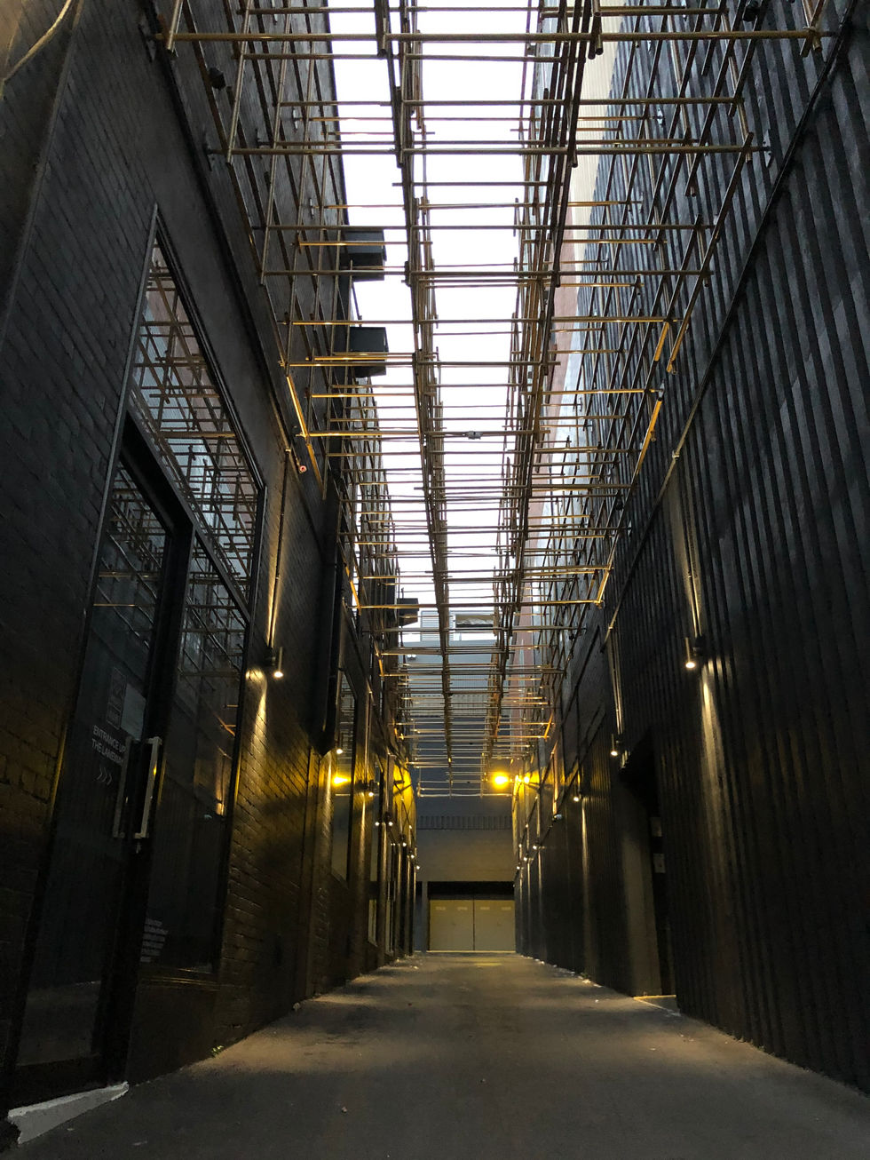 Laneway in modern upgrade