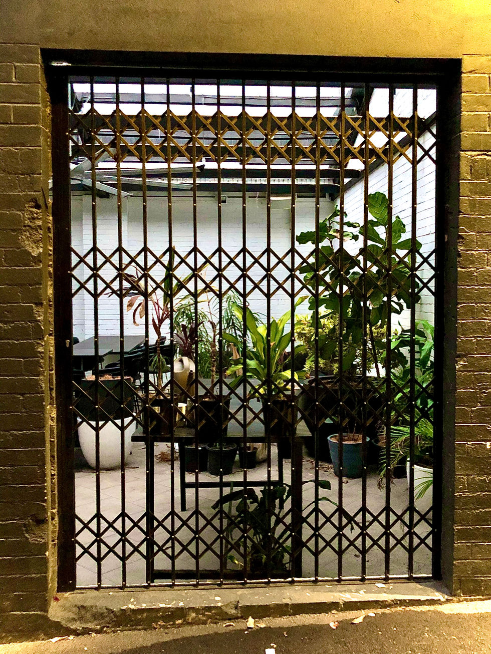 Laneway design features