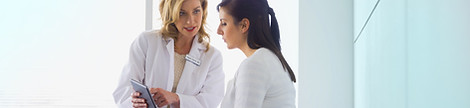 Doctor consulting patient