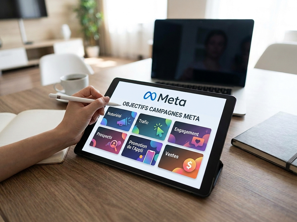 Meta Ads : notoriété, trafic, ventes, prospects — quel objectif pour quel résultat ?