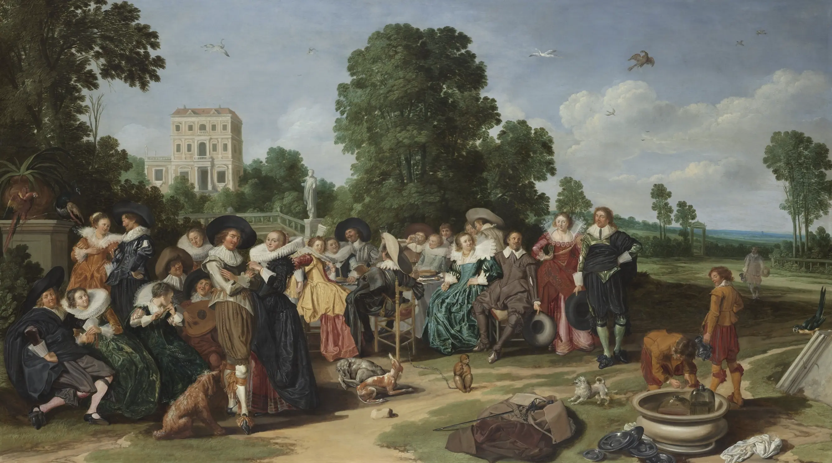 Dutch painting, oil on panel webp