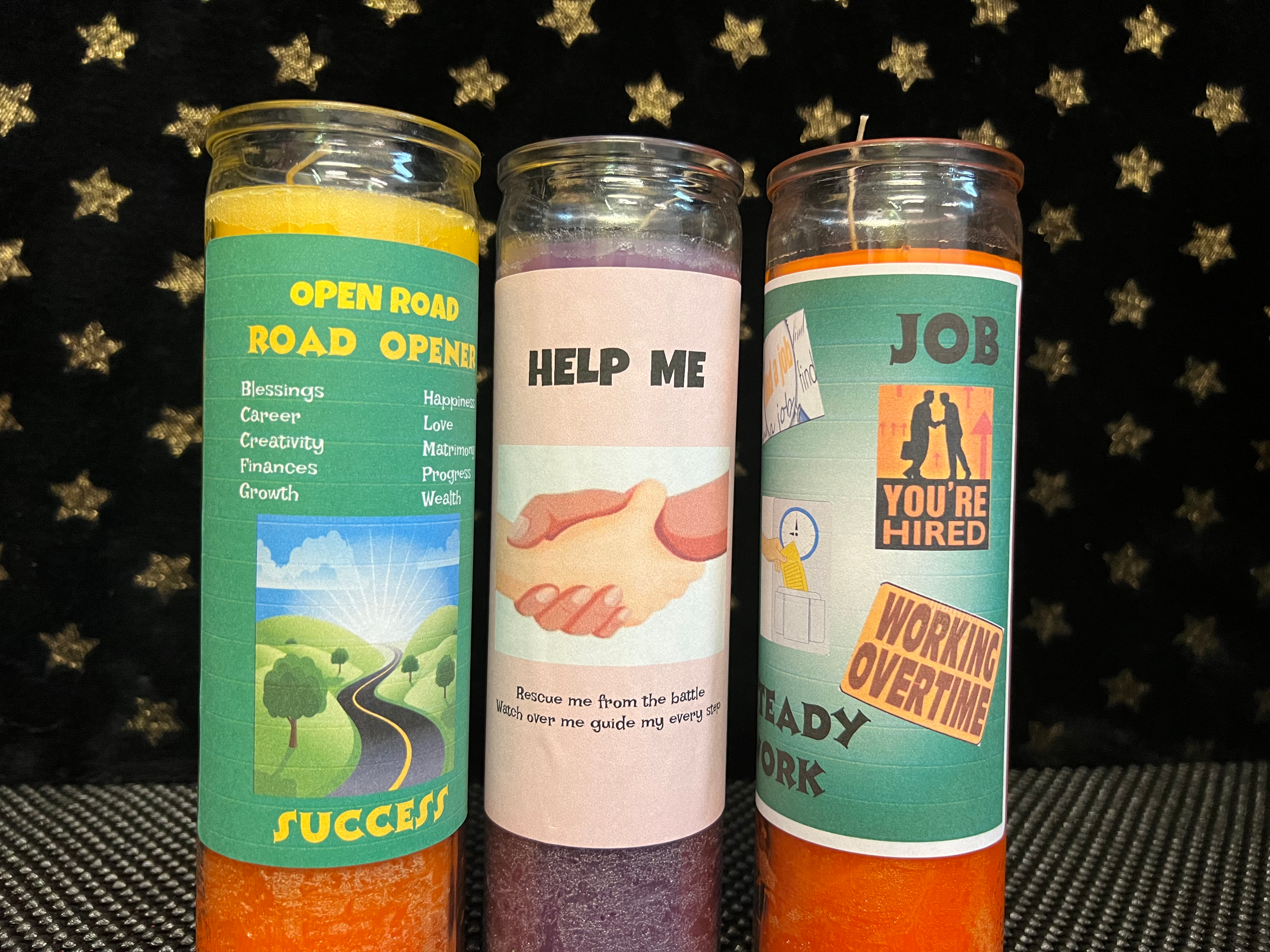 Job Steady Work Candle Fixed