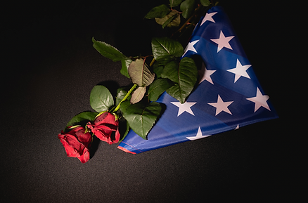 veteran burial flag