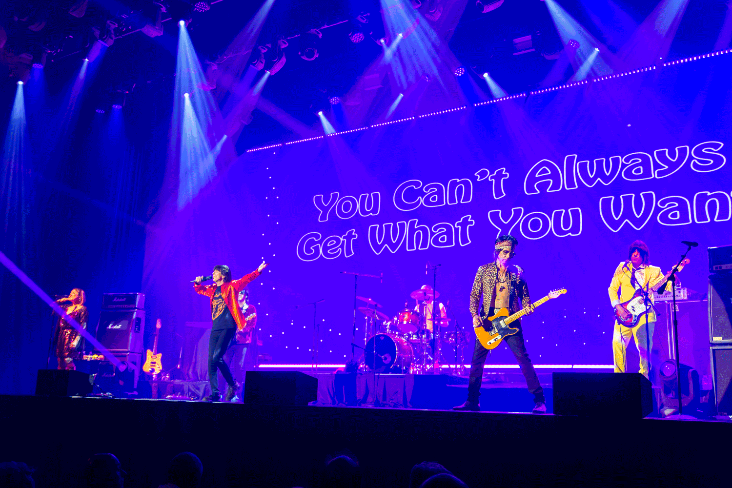 Mick Adams and The Stones performing at Parx Casino, PA