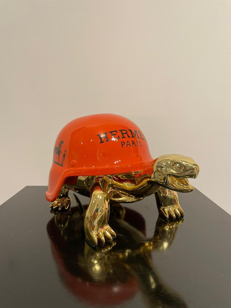 Hermes Gold Peace Turtle