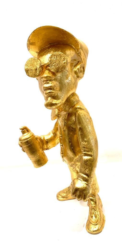 Mi(ni)tra - 24kt Goldleaf By Nitra Art