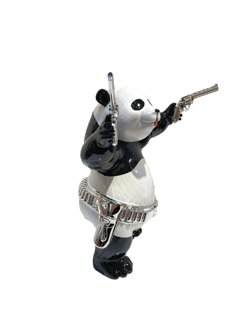Thumbnail: Street Panda Silver Hands Up