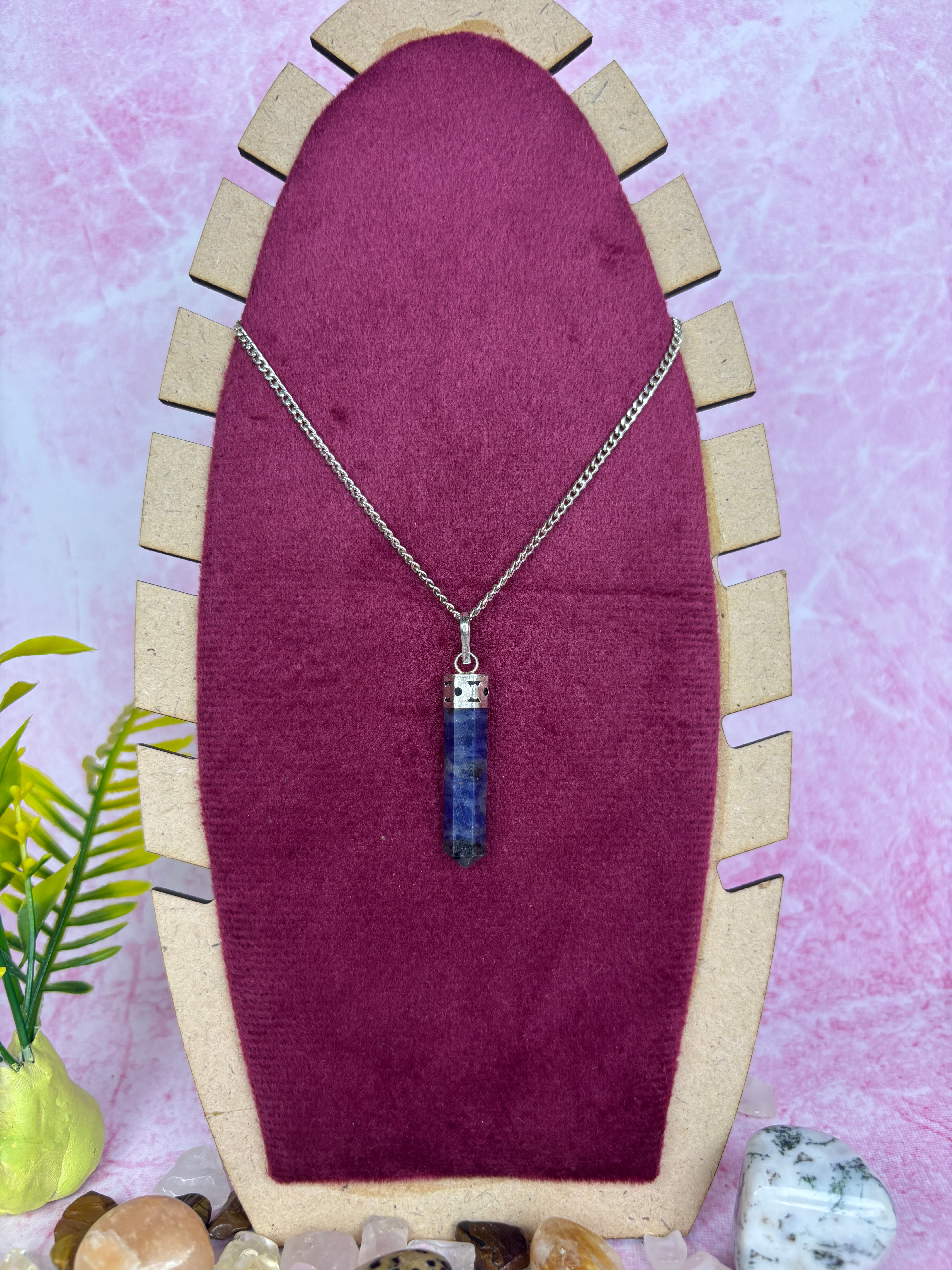 Lapis Lazuli Pencil Pendant