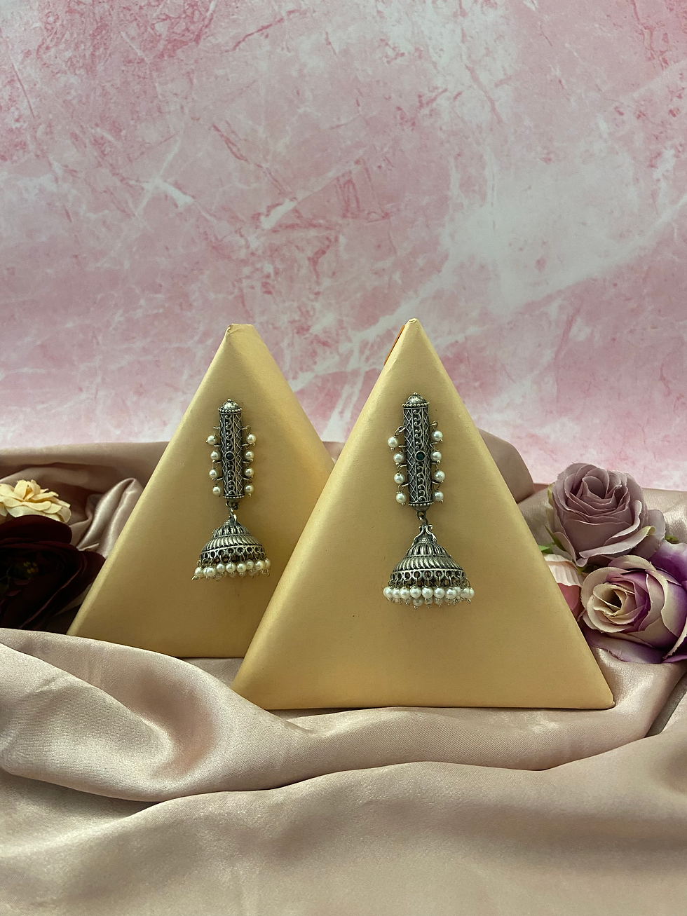 Thumbnail: Heerang Silver Earrings 