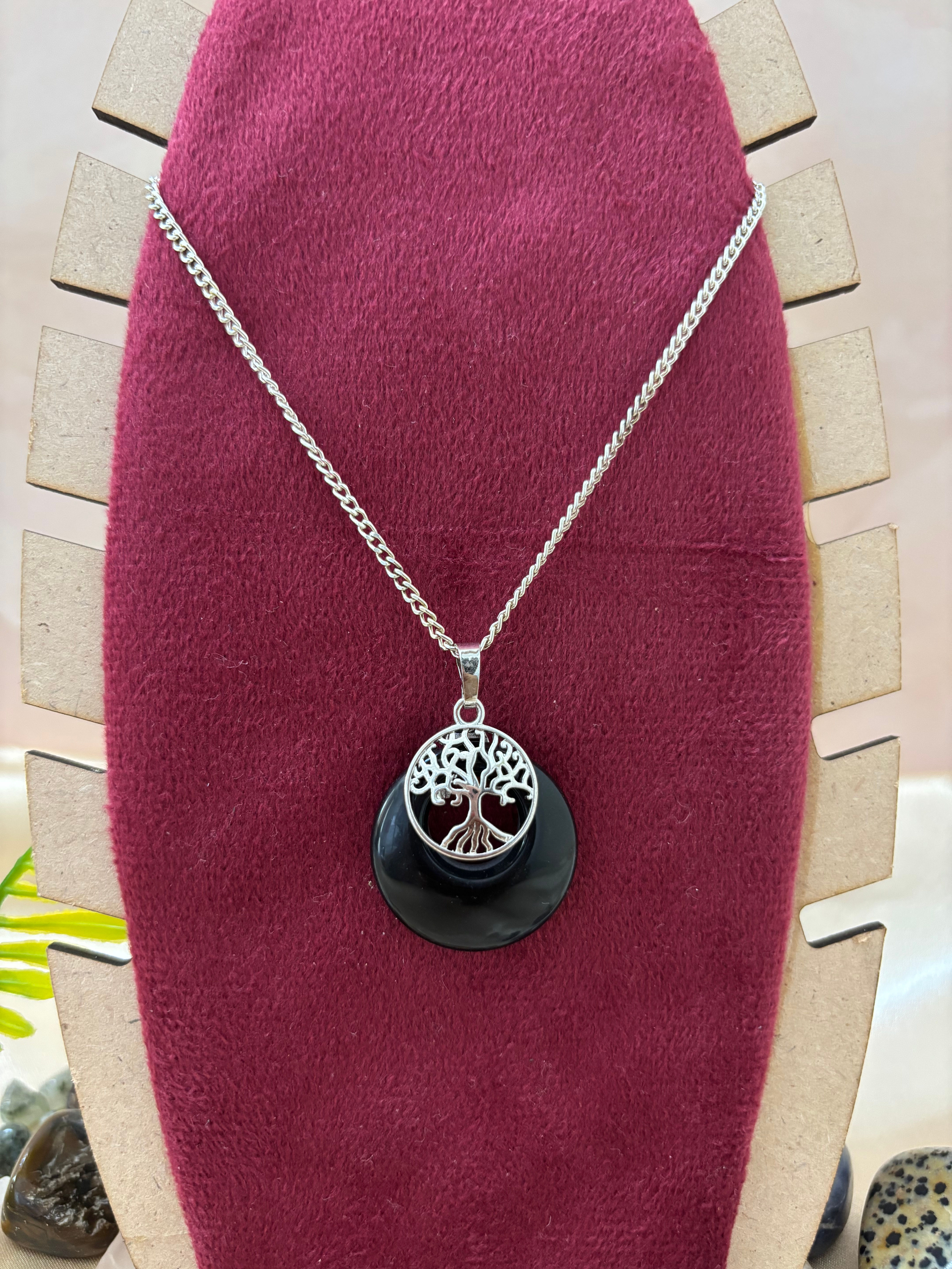 Black Obsidian Pendant
