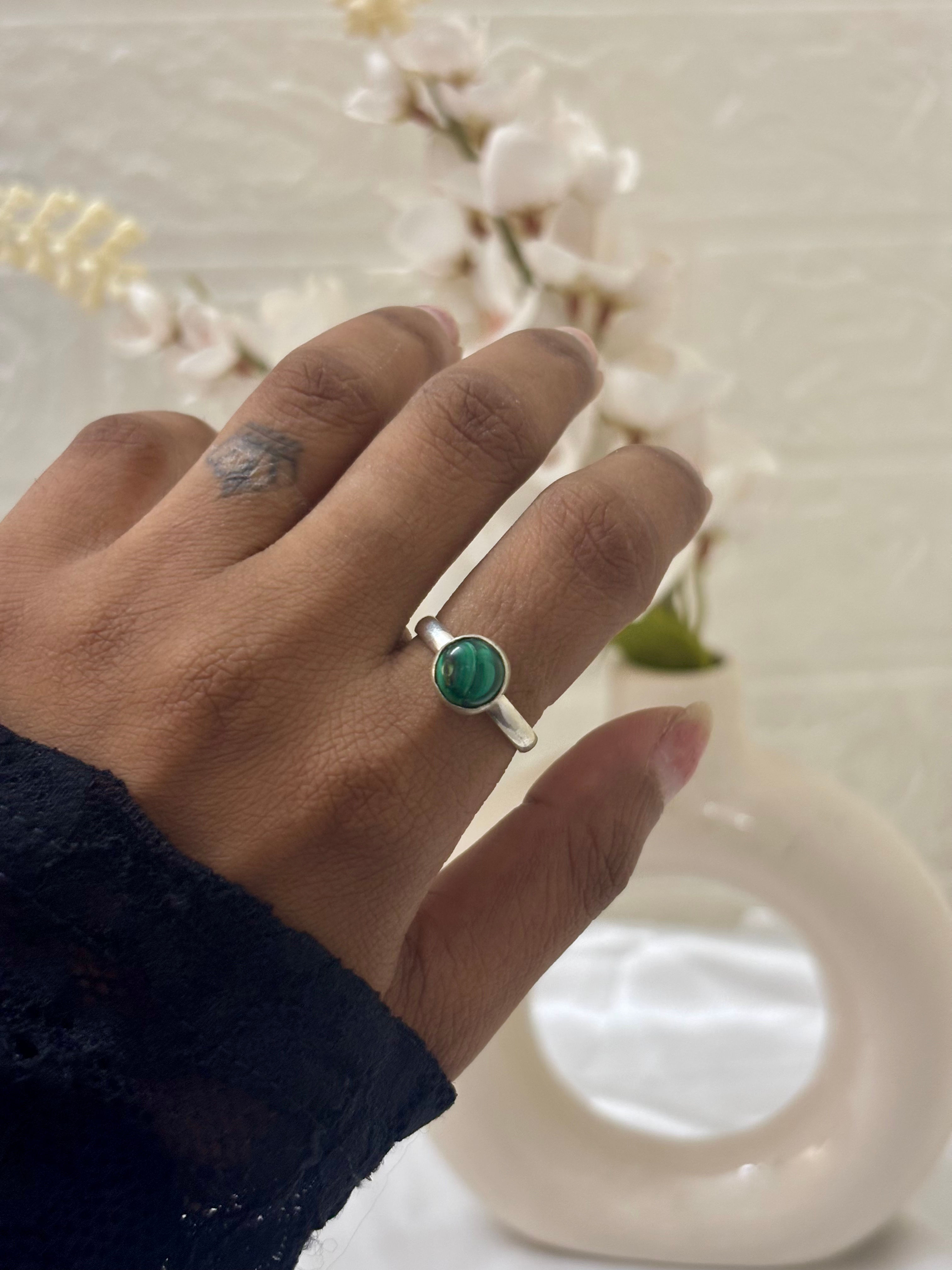 Malachite Ring