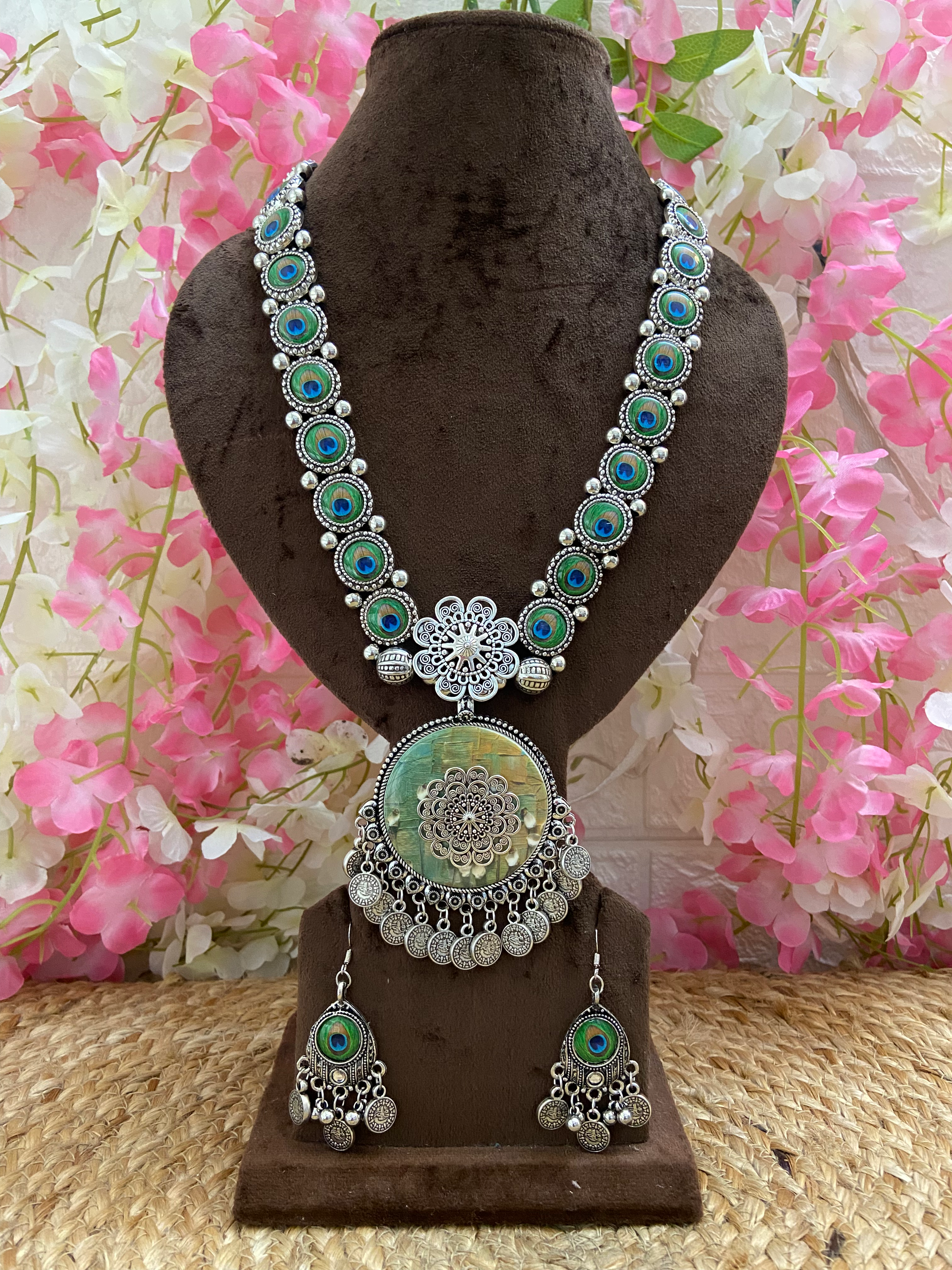 Virani silver necklace(pastel)