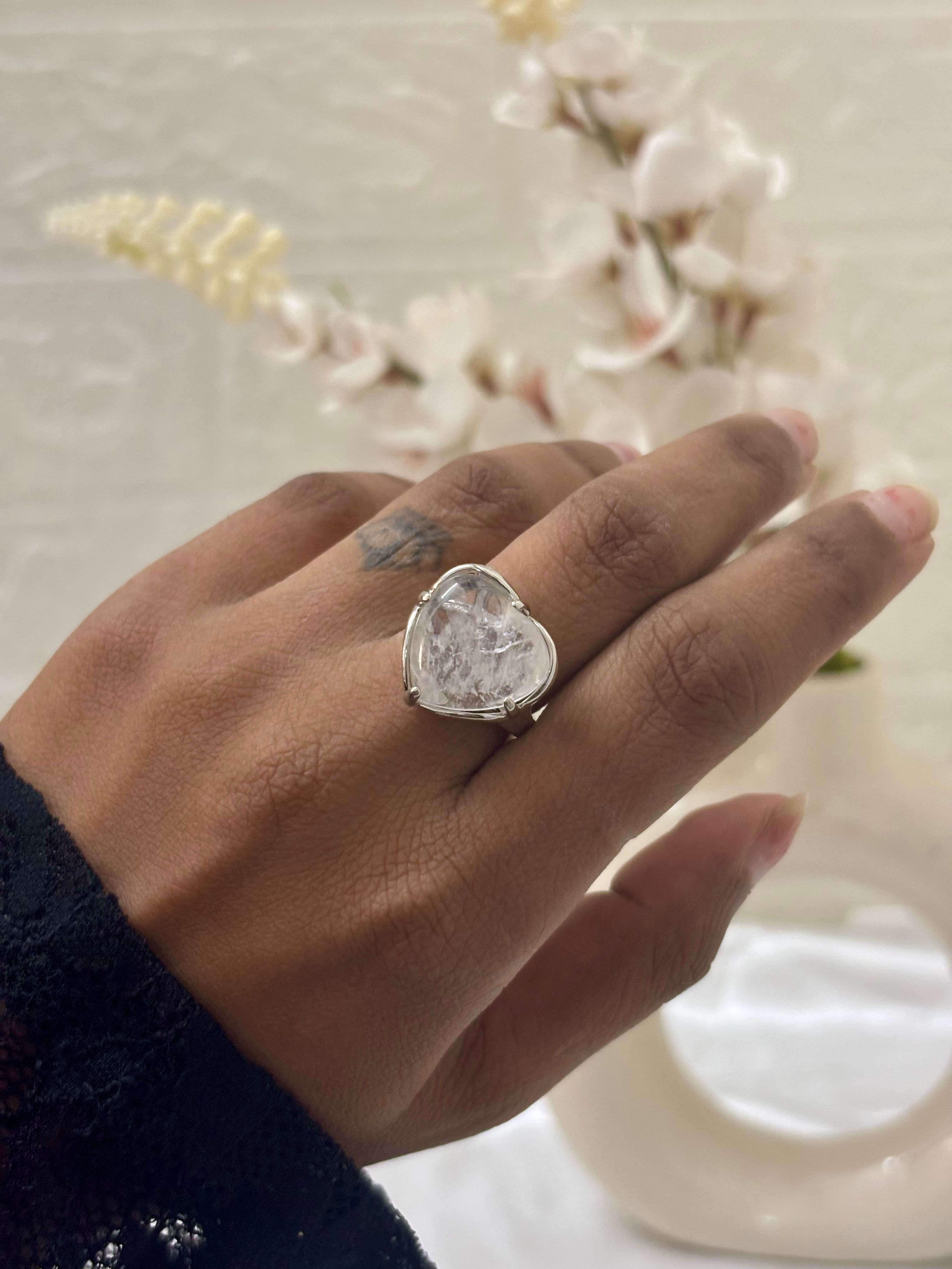 Clear Quartz Ring