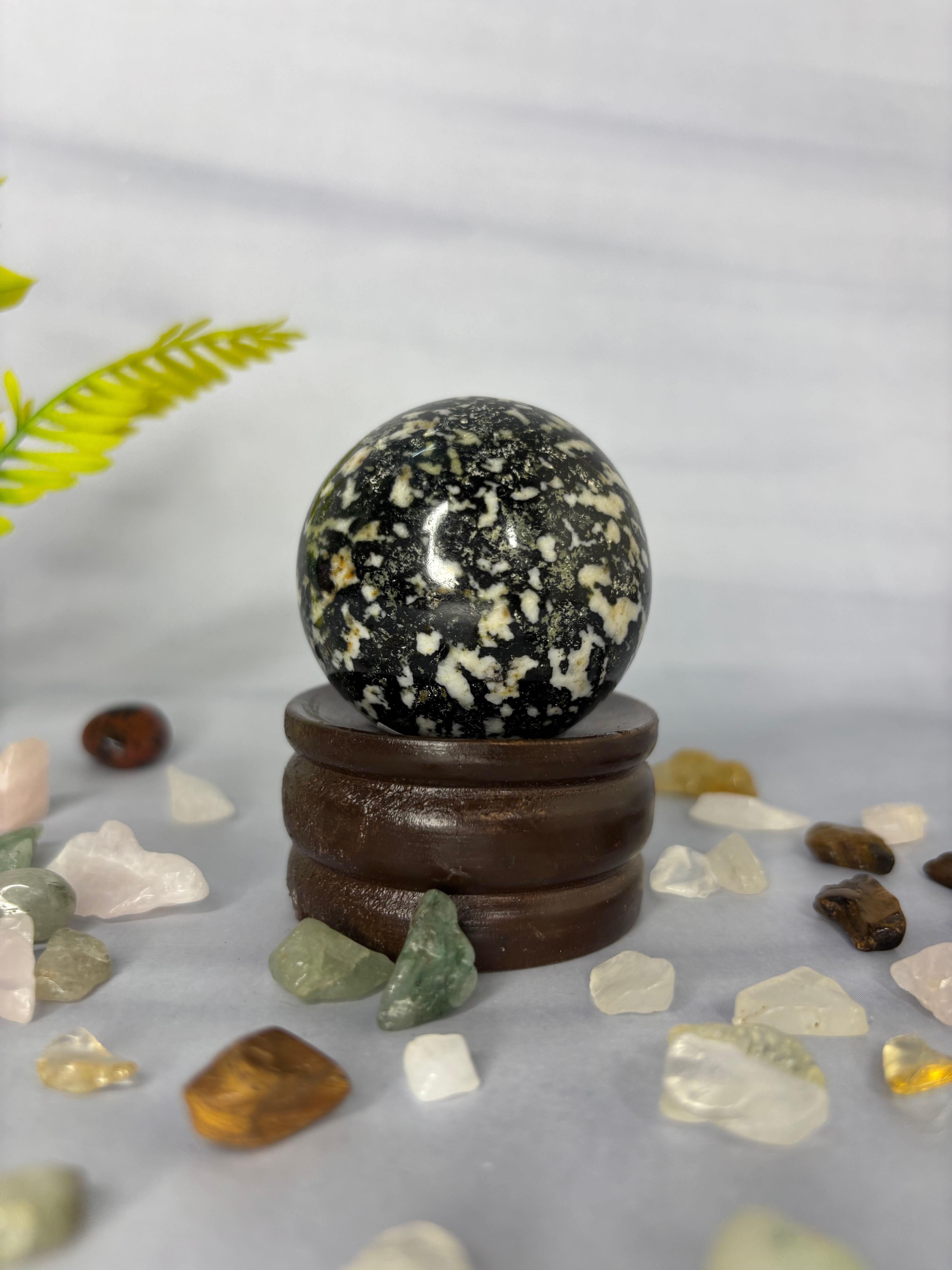 Zebra Jasper Sphere