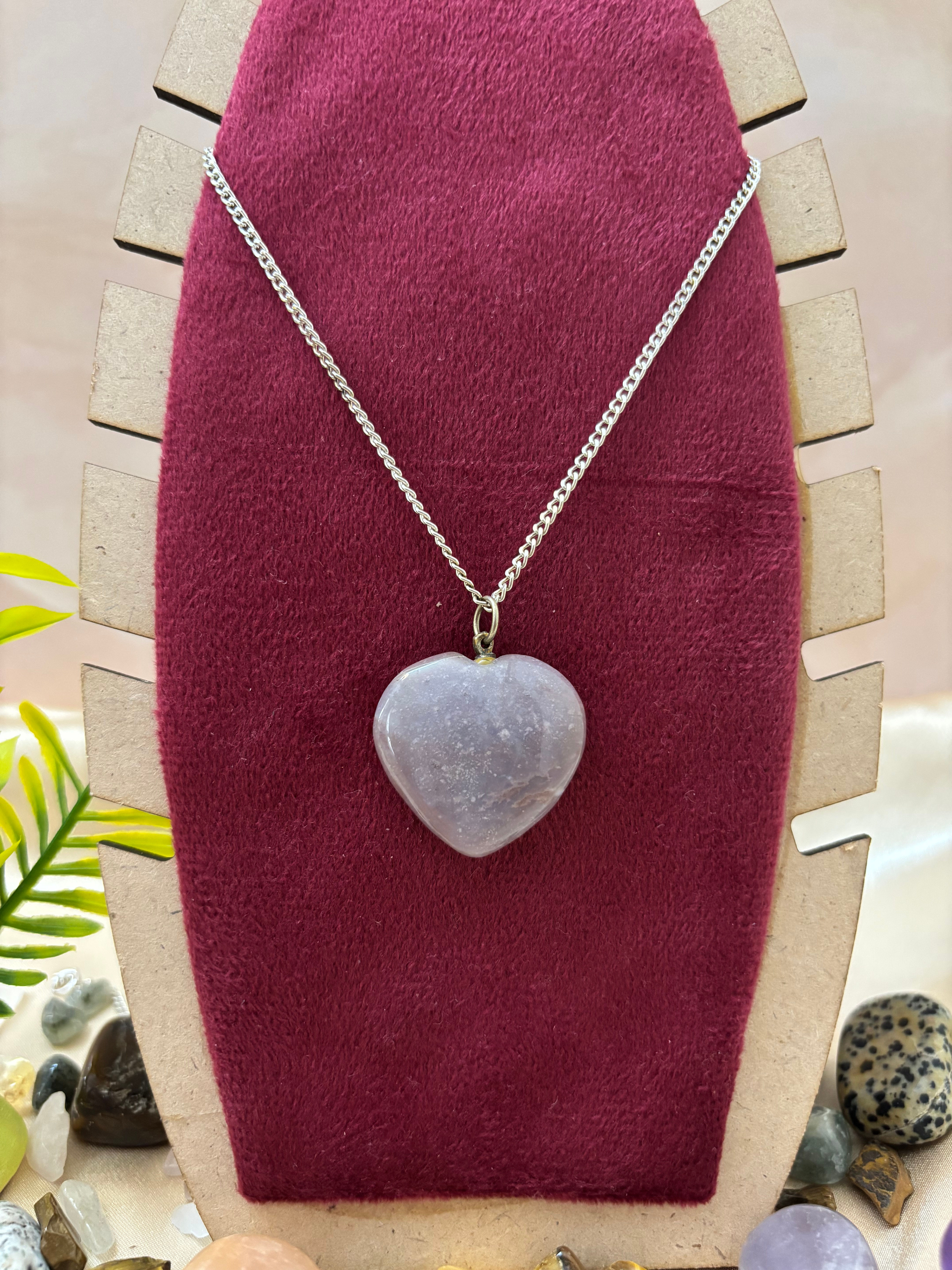 Jasper Heart Shape Pendant