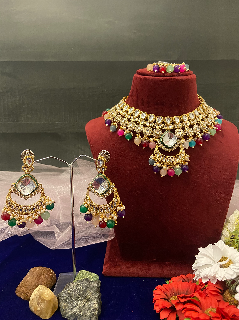 Thumbnail: Tavishi Necklace Set