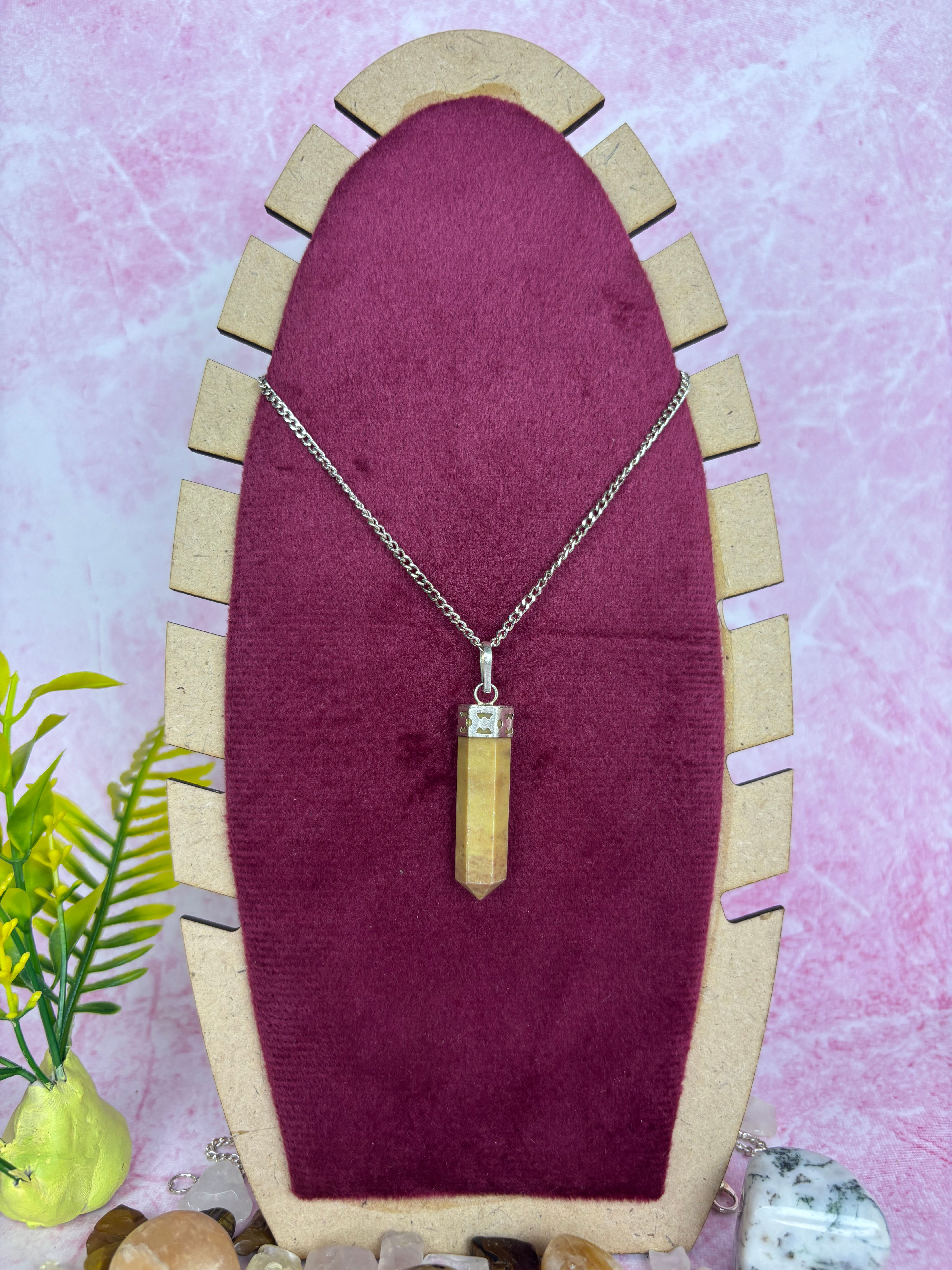 Mookaite Pencil Pendant