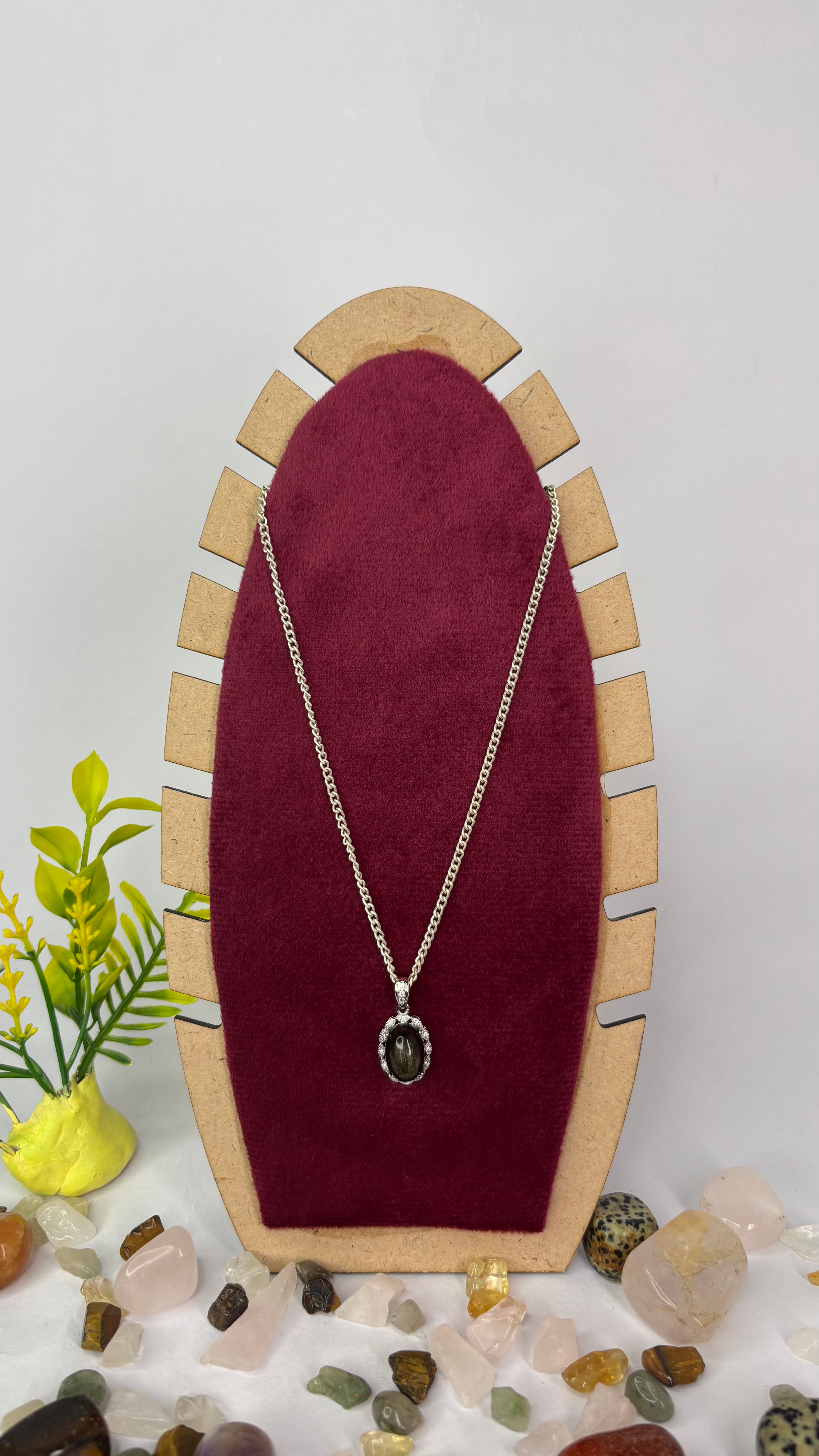Black Obsidian Sheen Pendant