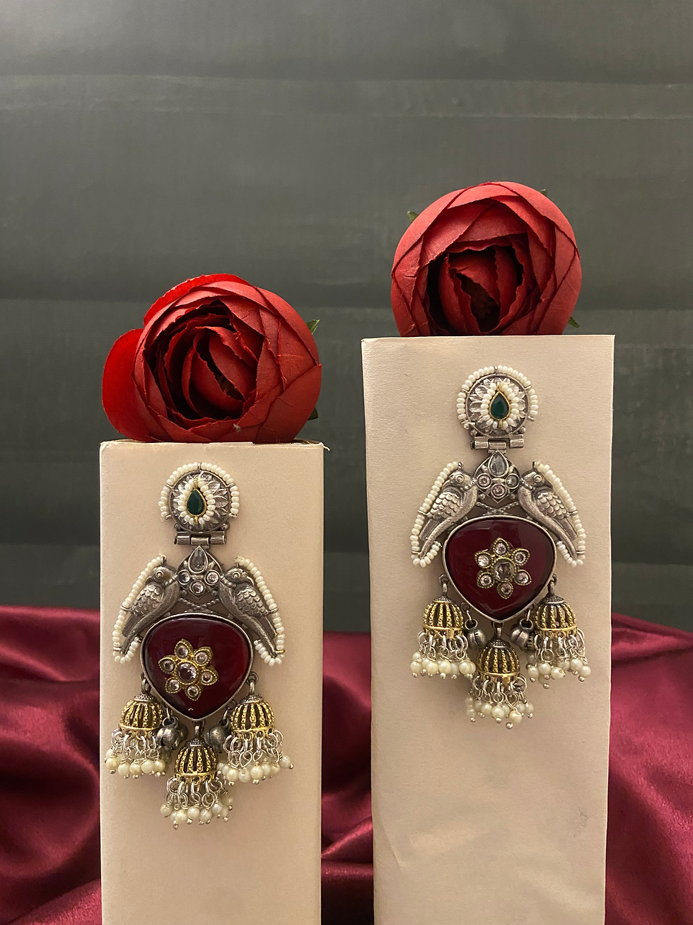 Thumbnail: Cira Gleam Earrings 