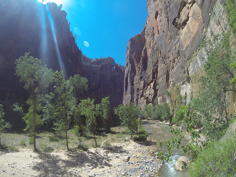 Hike along the Virgin River