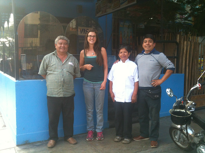 Visiting Freddy, Daniel and his wife