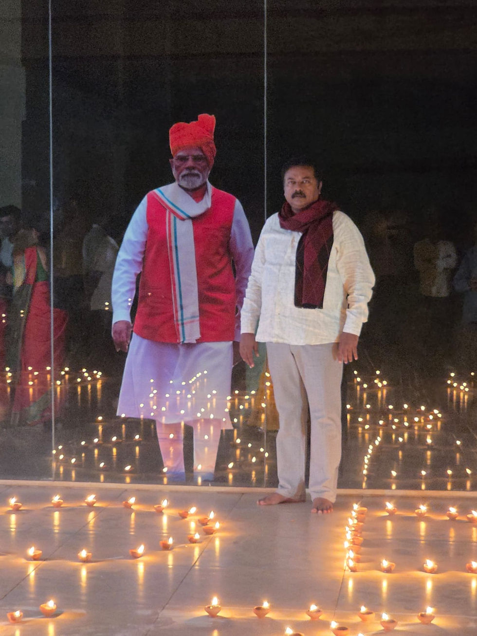 ५३ हजार घरांत उजळली ‘मोदी ज्योत