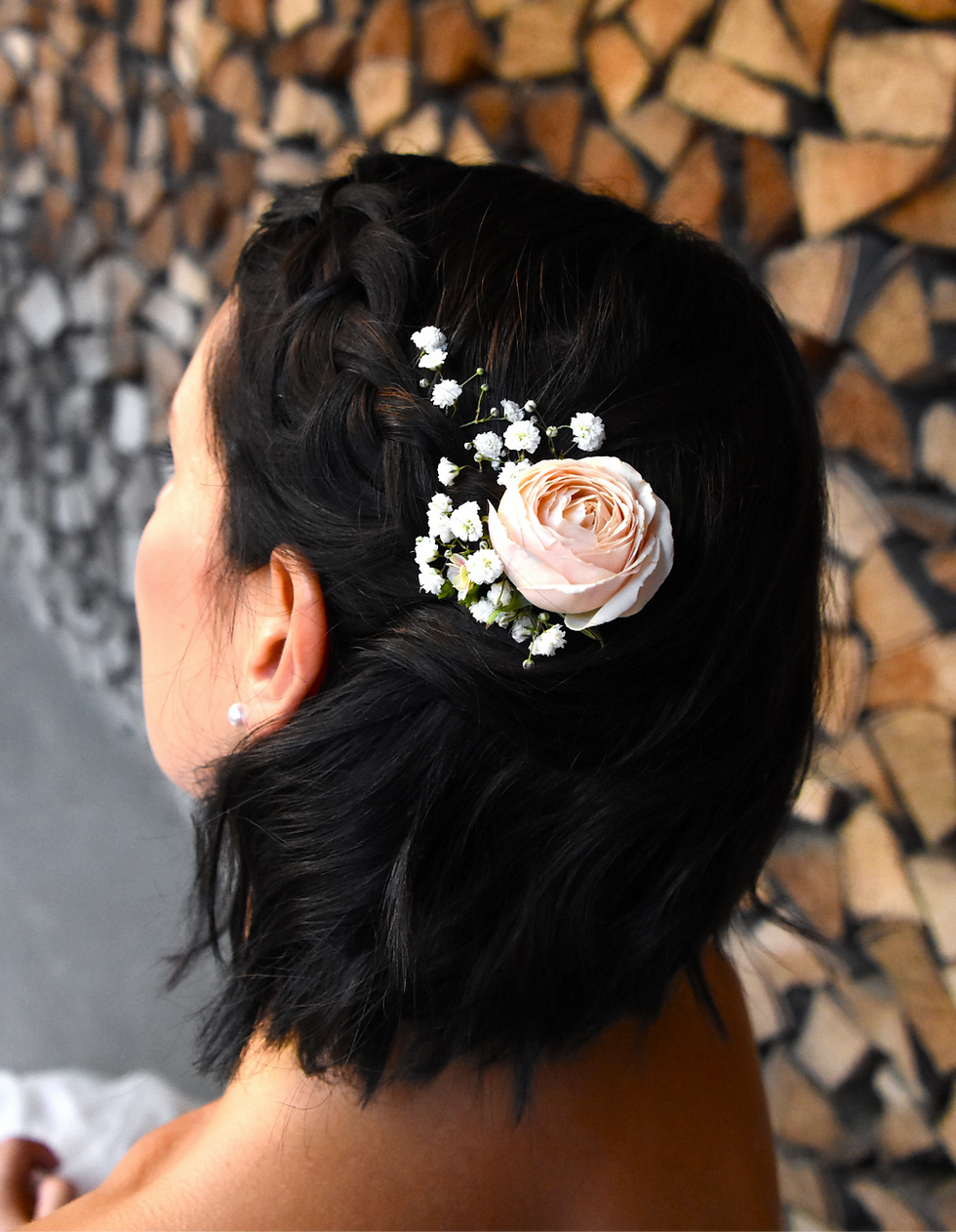 Braut, kurze Haare, Styling, Hochzeit, Wedding, Brautfrisur, Expertin
