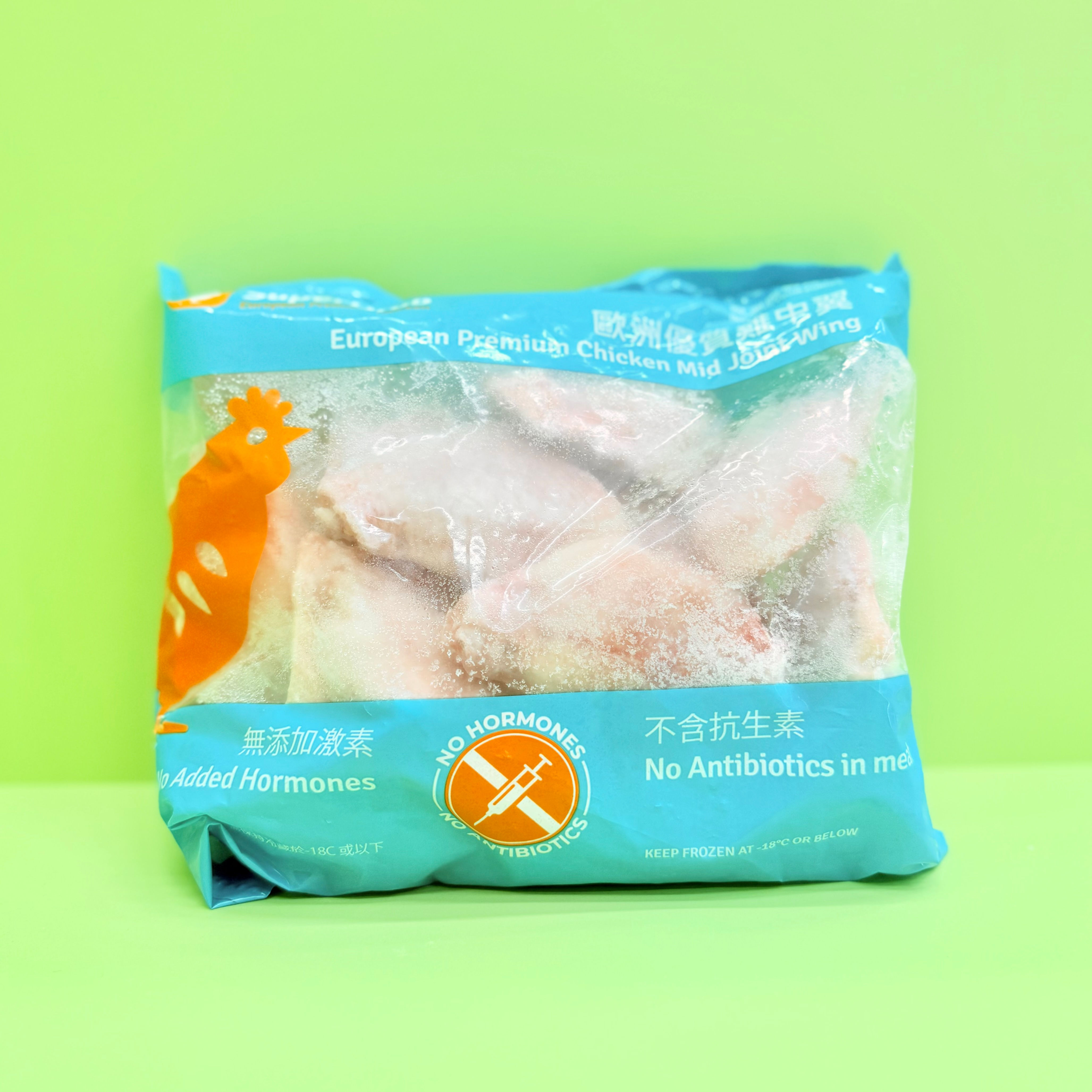 歐洲無激素優質雞中翼