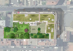 Asnière sur Seine - Plan masse Photoshopé V6