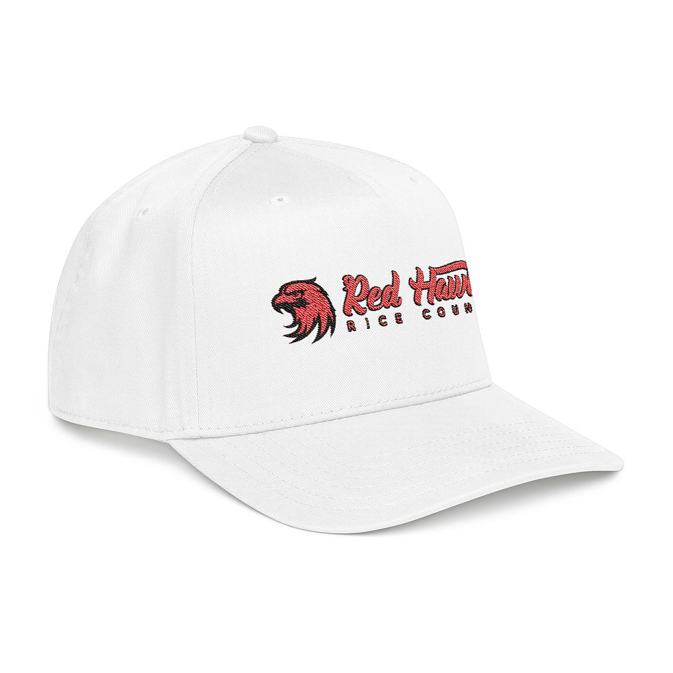 Thumbnail: Red Hunters Ridge County Embroidered Baseball Cap