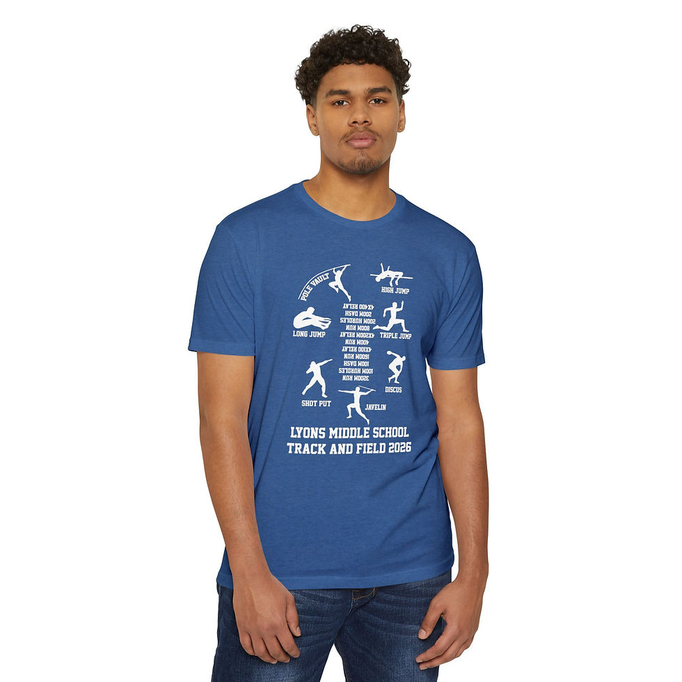 Thumbnail: Lyons Track Unisex Jersey T-Shirt