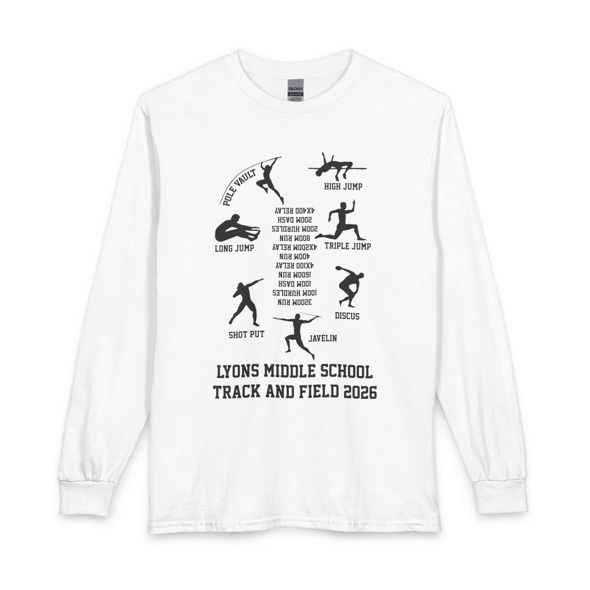 Unisex Long Sleeve T-Shirt - Lyons Track 2026