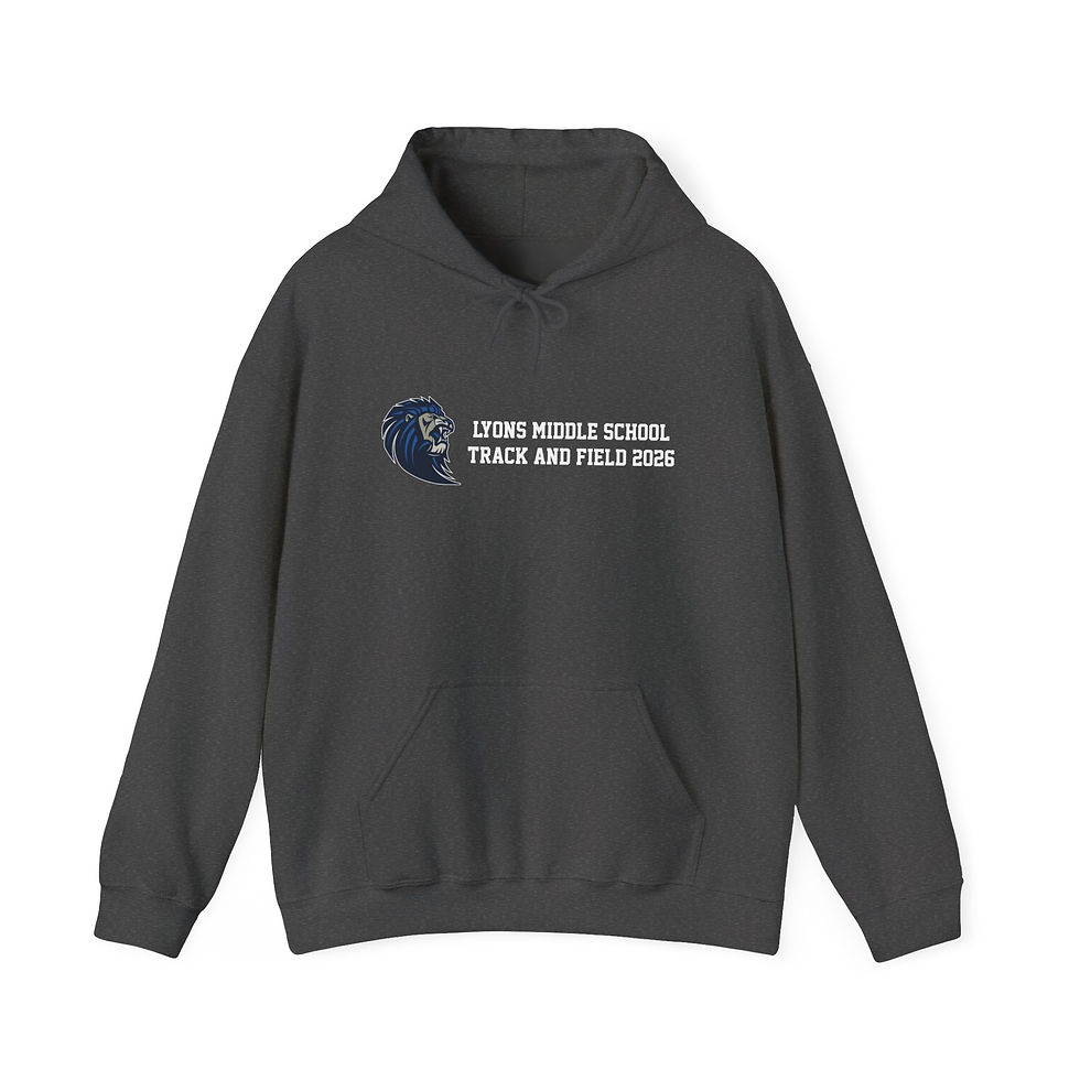 Thumbnail: Lyons Middle School Track & Field 2026 Hoodie