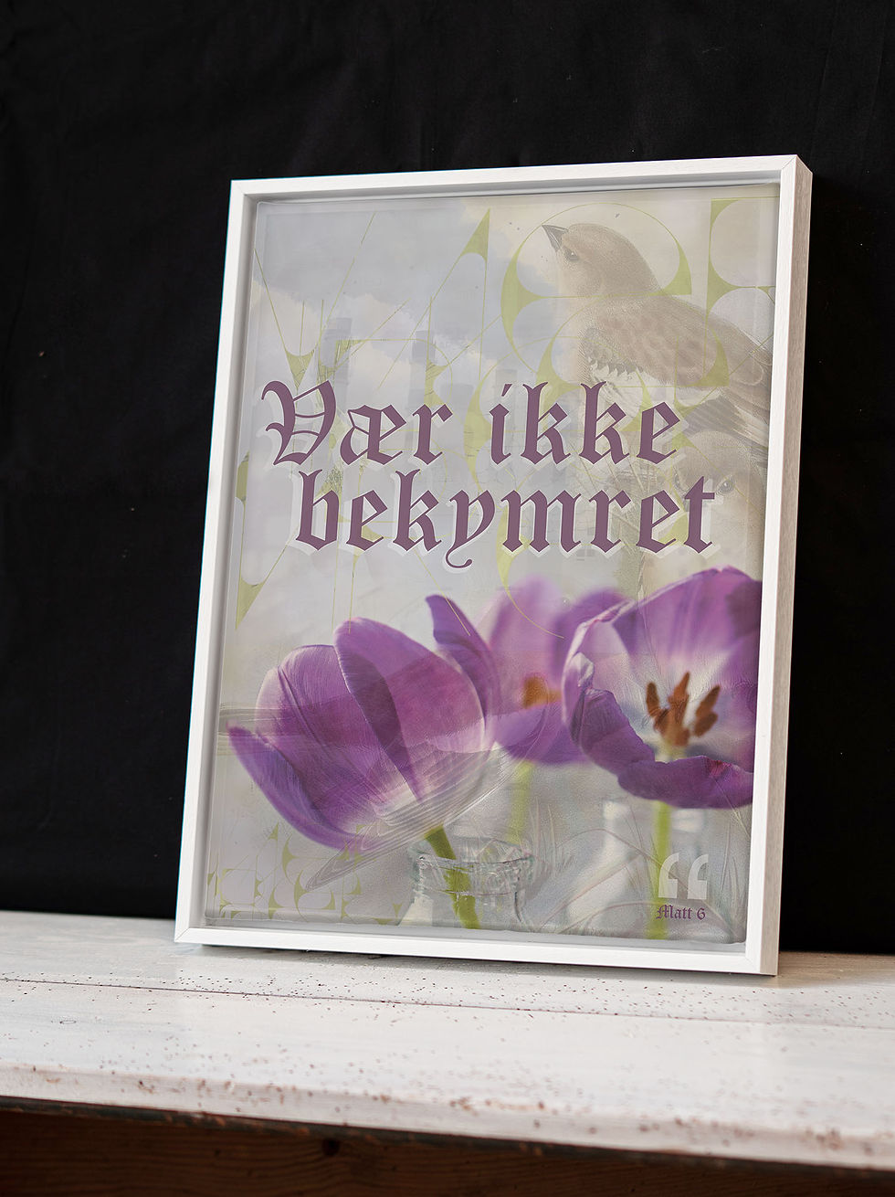 Miniatyrbilde: VÆR IKKE BEKYMRET /// Matt. 6