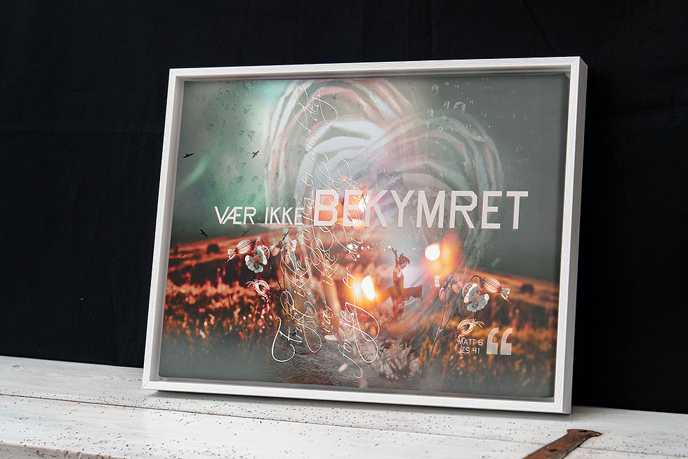 Miniatyrbilde: IKKE BEKYMRET /// Matt. 6 & Jes. 41