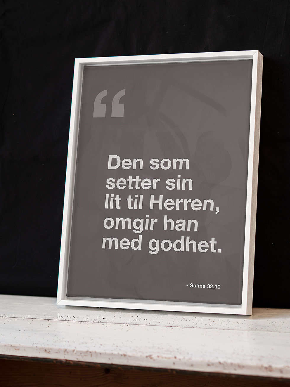 Miniatyrbilde: Tillit /// Sal. 32.10