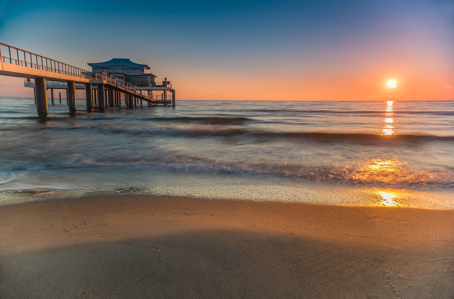 Wolkenlos Timmendorfer Strand