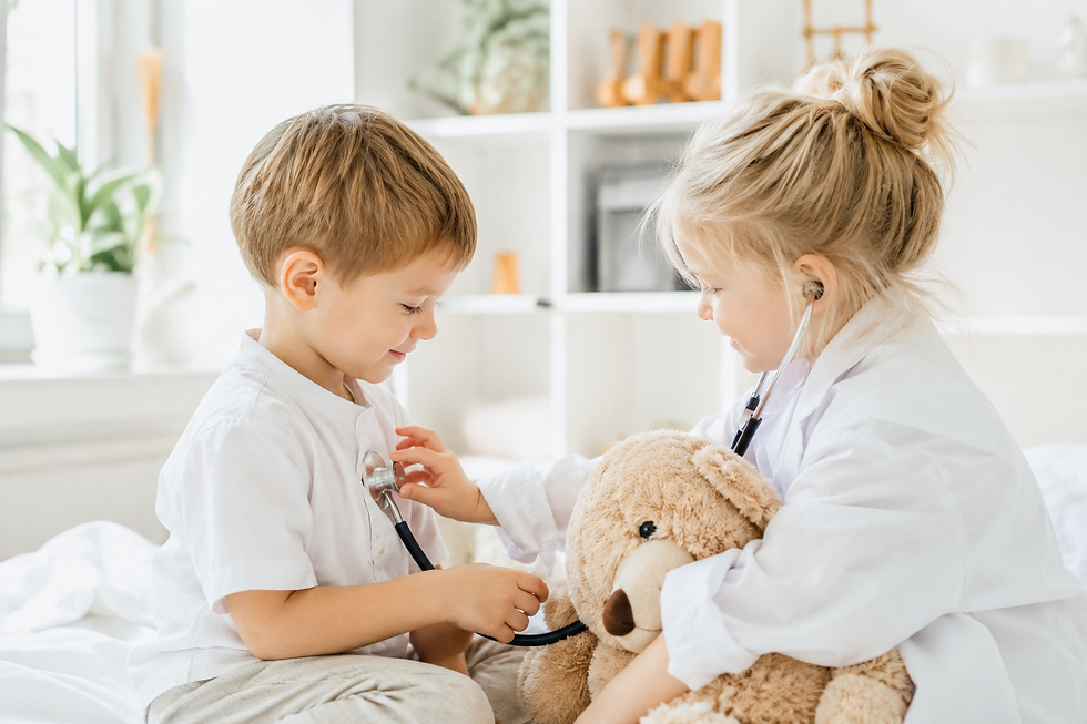 kids playing doctor