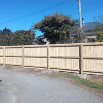 Post and Rails with Single Overlap